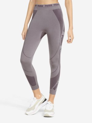 Легинсы женские Evoknit, Фиолетовый PUMA. Цвет: фиолетовый
