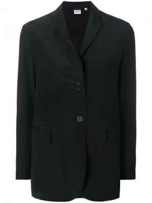 Пиджак свободного кроя Aspesi. Цвет: черный