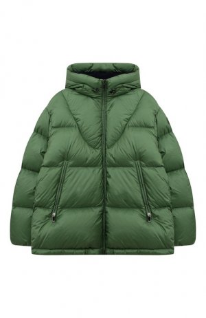Пуховая куртка Il Gufo. Цвет: зелёный