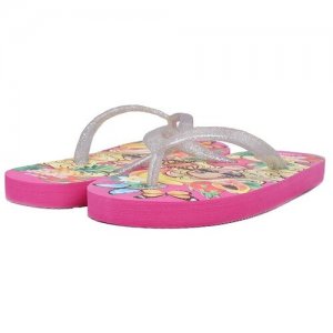 Шлепанцы детские для девочек Barbie DY19SS-5 размер 25 цвет:фуксия kari. Цвет: розовый