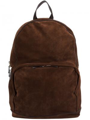 Рюкзак на молнии Umit Benan. Цвет: коричневый