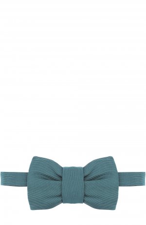 Шелковый галстук-бабочка Charvet. Цвет: зелёный
