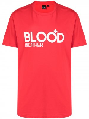 Футболка Trademark Blood Brother. Цвет: красный