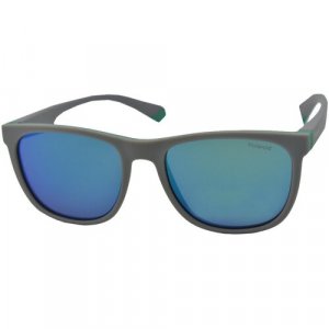 Солнцезащитные очки PLD 8049/S, голубой, синий Polaroid. Цвет: голубой/синий