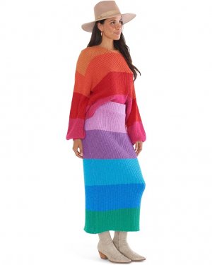 Свитер Pismo Sweater, цвет Sunrise Stripe Knit Show Me Your Mumu
