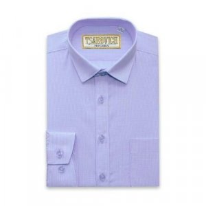 Школьная рубашка , размер 122-128, фиолетовый Tsarevich. Цвет: сиреневый/фиолетовый