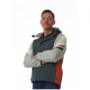 Куртка мужская ONeill O'Neill. Цвет: зеленый/оранжевый