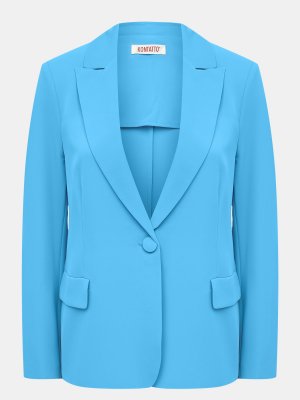 Пиджаки Kontatto. Цвет: синий