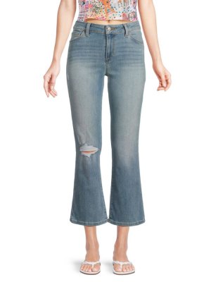 Укороченные джинсы-сапоги со средней посадкой Joe'S Jeans, цвет Marilla Blue Joe's Jeans