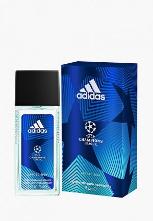 Туалетная вода adidas UEFA 6 Champions League Dare Edition, 75 мл. Цвет: прозрачный