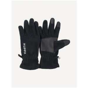 Флисовые перчатки HUPPA AAMU, серый 00048, размер 8. Цвет: серый