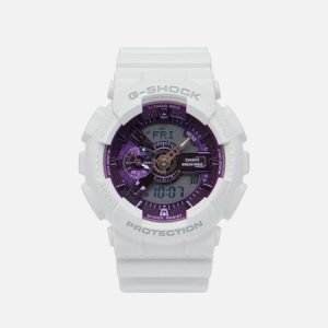 Наручные часы G-SHOCK GA-110WS-7A CASIO. Цвет: белый
