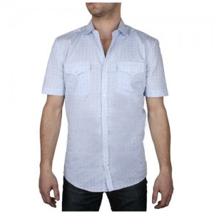 Рубашка мужская Fashion Viman 2-15K, рос.р-р: 44/S (178-186, 39 ворот) Maestro. Цвет: голубой