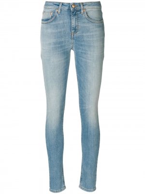 Облегающие джинсы Won Hundred. Цвет: синий