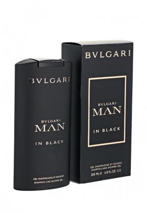 Шампунь гель для душа Bvlgari Man In Black 200 мл