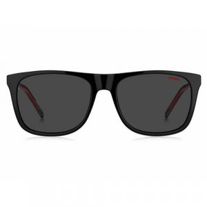 Солнцезащитные очки Hugo HG 1194/S 807 IR IR, черный. Цвет: черный