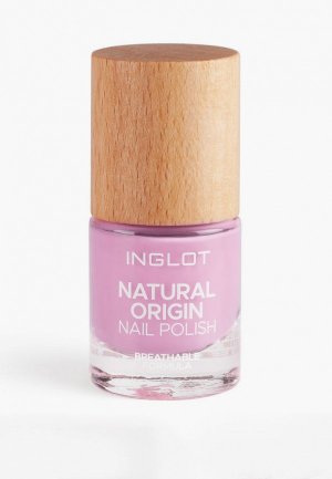Лак для ногтей Inglot Nail polish natural origin 040 nude mood, 8 мл. Цвет: розовый