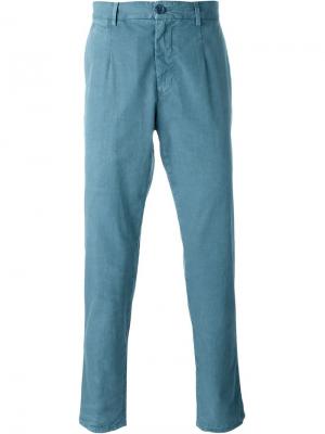 Прямые брюки чинос Dolce & Gabbana. Цвет: синий