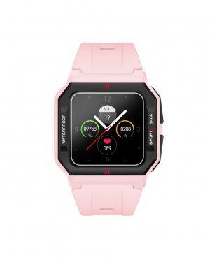 Умные часы L.A. RAS10503 с функциями работоспособности и уведомления , розовый Radiant