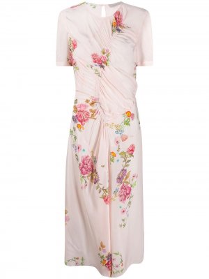 Платье Shae с цветочным принтом Preen Line. Цвет: нейтральные цвета