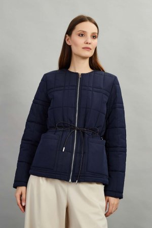 Куртка baon. Цвет: синий