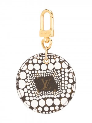 Брелок Pumpkin Dots из коллаборации с Yayoi Kusama pre-owned Louis Vuitton. Цвет: белый