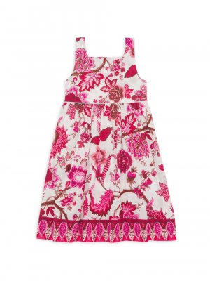 Хлопковое платье Stevie для маленьких девочек и , розовый Cara