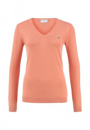 Пуловер U.S. Polo Assn.. Цвет: коралловый