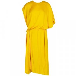 Платье , повседневное, размер 40, желтый Cedric Charlier. Цвет: желтый