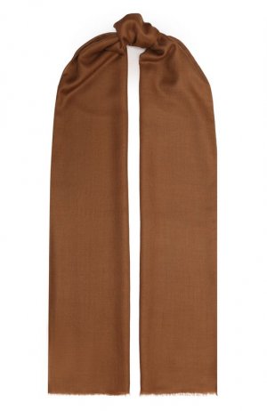 Кашемировый шарф Stefano Ricci. Цвет: коричневый