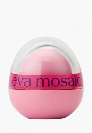 Бальзам для губ Eva Mosaic шарик Care lip balm, клубника, 9 г. Цвет: прозрачный