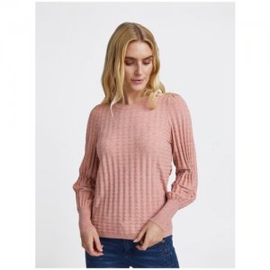 Пуловер, Цвет Розовый (Misty Rose Melange), Размер L Fransa. Цвет: розовый