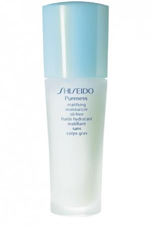 Увлажняющее средство с матирующим эффектом Pureness Shiseido. Цвет: бесцветный
