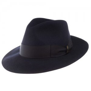 Шляпа BORSALINO арт. 110836 ANELLO (темно-синий), размер 59. Цвет: синий