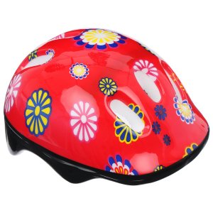 Шлем защитный ot-sh6 детский, размер s, обхват 52-54 см, цвет красный ONLITOP