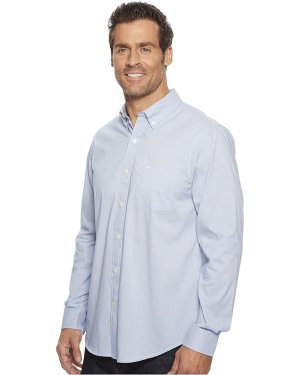 Рубашка Dockers Long Sleeve Stretch Woven Shirt, цвет Delft Blue