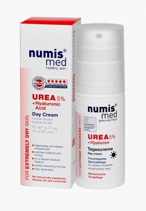 Крем для лица Numis Med с мочевиной 5%, 50 мл. Цвет: белый