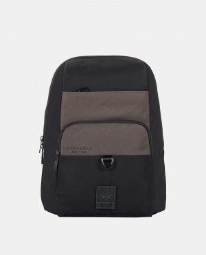 Рюкзак для iPad с застежкой-молнией и ручкой , черный Caramelo