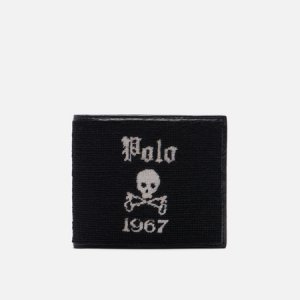 Кошелек Skull Polo 1967 Billfold Ralph Lauren. Цвет: чёрный