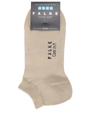 Носки хлопковые Cool 24/7 FALKE. Цвет: бежевый