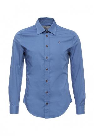 Рубашка Vivienne Westwood Man. Цвет: синий