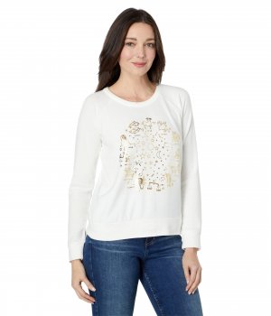 Пуловер , \Zodiac\ Sustainable Bliss Knit Long Sleeve Raglan Pullover Chaser