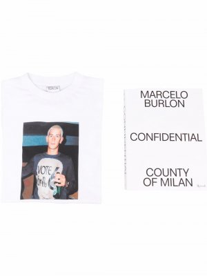 CONFIDENTIAL BOOK ENG BOX WHITE BLACK Marcelo Burlon County of Milan. Цвет: белый