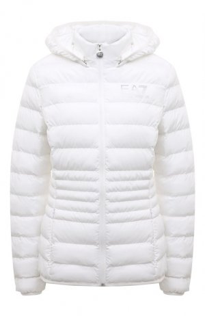 Утепленная куртка Ea 7. Цвет: белый
