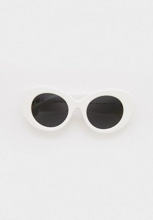 Очки солнцезащитные Burberry BE4370U 300787. Цвет: белый