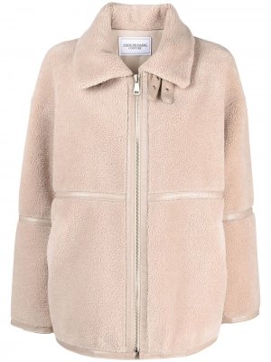 Фактурное пальто Babe Forte Dei Marmi Couture. Цвет: нейтральные цвета