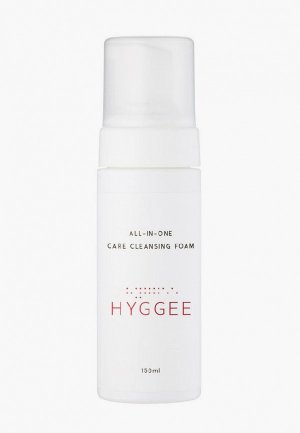 Пенка для умывания Hyggee All-in-One Cleansing Foam, 150 мл. Цвет: белый