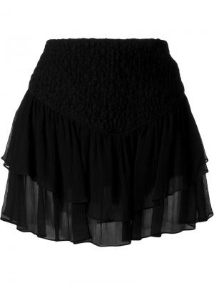 Многослойная юбка Jay Ahr. Цвет: чёрный