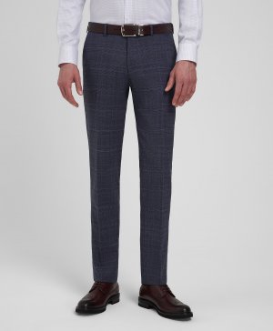 Костюмные брюки TR1-0228-N LNAVY HENDERSON. Цвет: синий