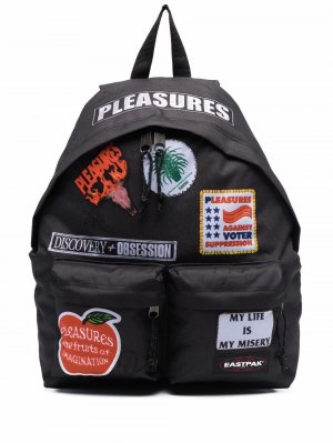Рюкзак с логотипом Pleasures Eastpak. Цвет: черный